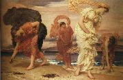 Lord Frederic Leighton, The Syracusan Bride leading Wild Animals in Procession to the Temple of Diana